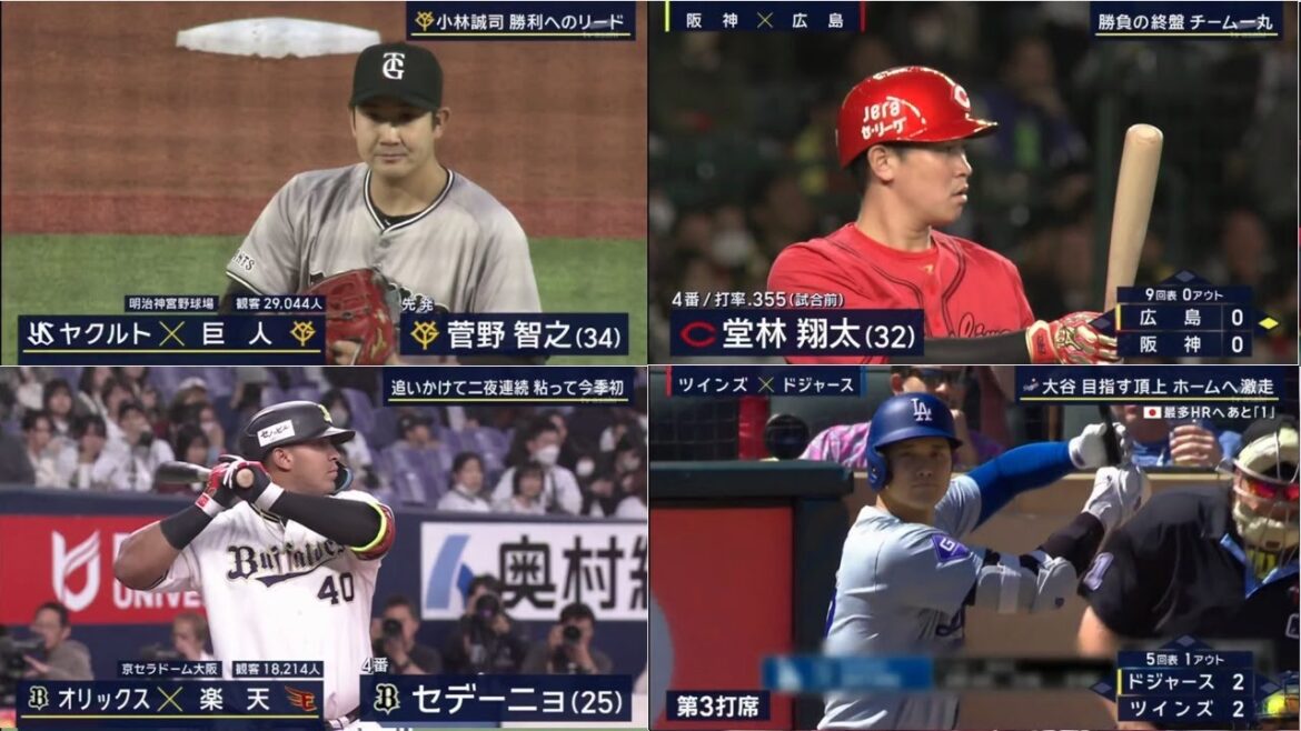 4月11日プロ野球ニュース&MLB【阪神】今季3度目の完封負けで広島に連敗同点の9回に新外国人ゲラが失点許す【巨人】「スガコバ」で今季初3連勝!『今日のプロ野球ハイライト』プロ野球全試合結果! 4月11日プロ野球ニュース&MLB【阪神】今季3度目の完封負けで広島に連敗同点の9回に新外国人ゲラが失点許す【巨人】「スガコバ」で今季初3連勝!『今日のプロ野球ハイライト』プロ野球全試合結果!