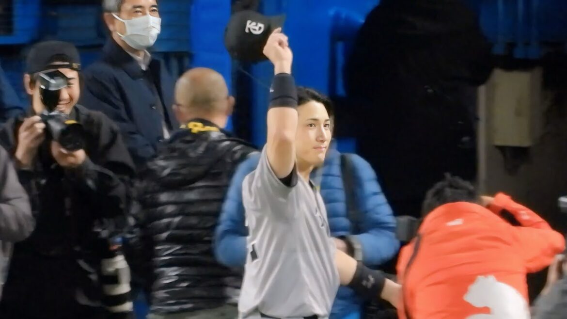 【攻守に大活躍】決勝打の小林誠司、2021年9月以来のヒーローインタビュー 2024.4.11