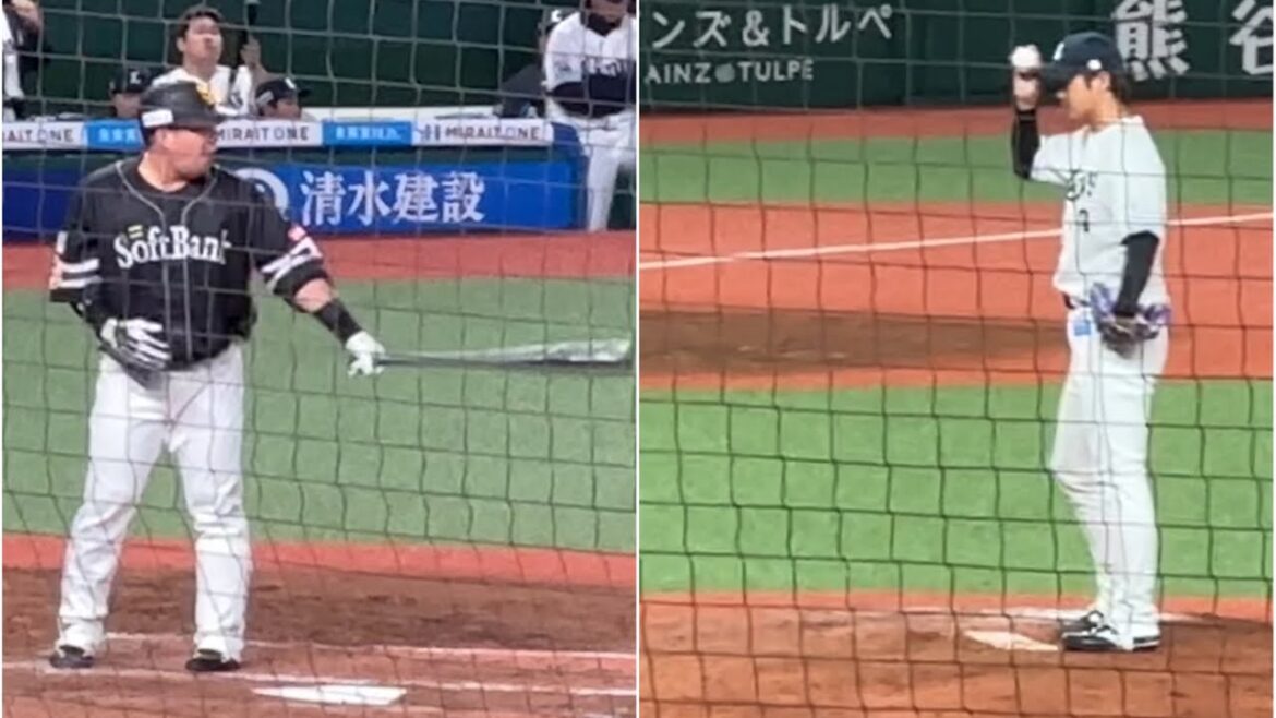 【ブーイングと歓声渦巻く】甲斐野央vs山川穂高 "因縁の対決"は三振！【西武vsソフトバンク】2024/4/12