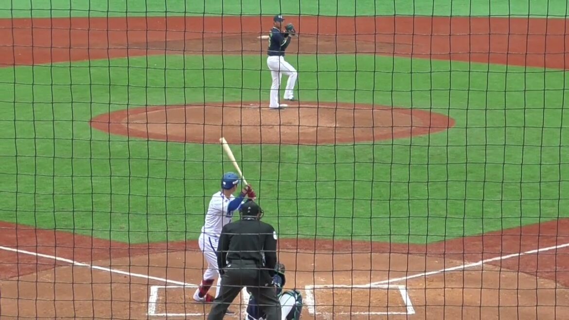 2024年4月12日 イースタンリーグ 東京ヤクルト戦 西浦 直享 選手の第1打席