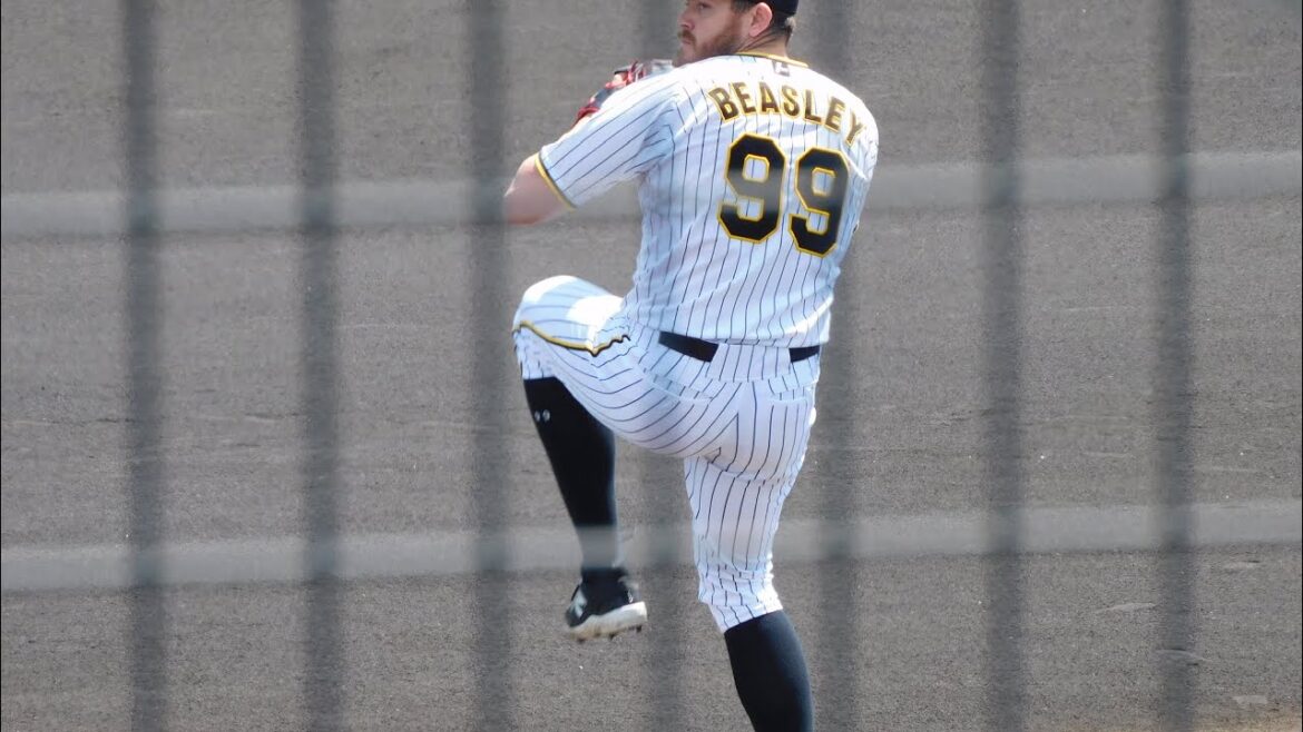 【ファーム】唸る剛腕 ビーズリー 最速154キロのストレートで先頭を三振に討ち取る