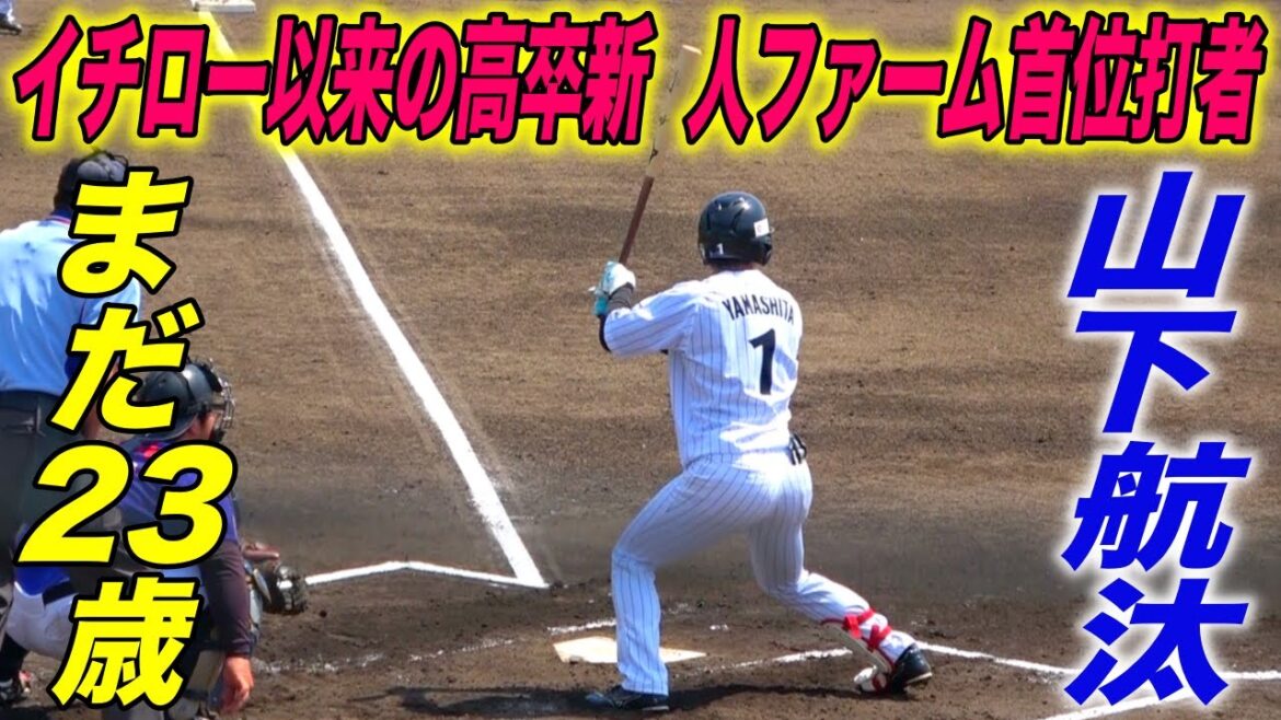 山下航汰選手が完全復調で圧巻の打撃！育成拒否し退団、その後社会人入部も低迷。今季から三菱重工Westに移籍、初の公式戦で結果を残す！社会人からNPBに出戻りとなれば史上3人目！まだ23歳！！