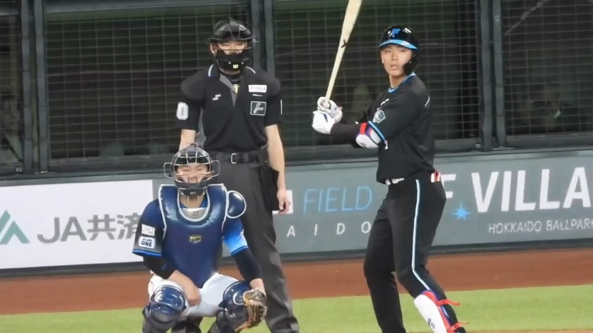 そのまま2軍に行ってしまった野村佑希くん… エスコンフィールド北海道日本ハムファイターズ