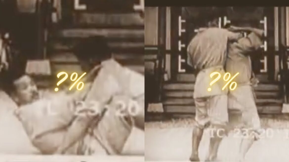 Stand up/ground sparring ratio in 1908 Stand up/ground sparring ratio in 1908