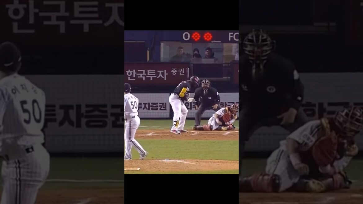 이렇게 잡아도 삼진입니다 #로봇심판