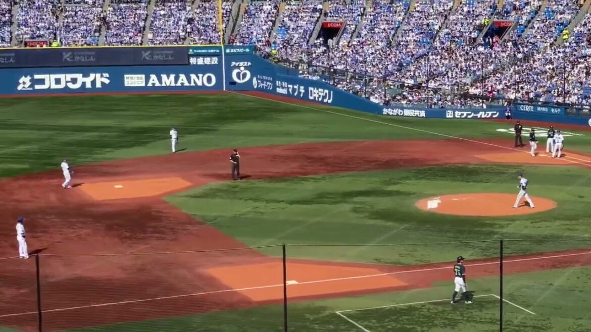 大貫晋一 ビンチで村上宗隆を三振に ３回表 横浜DeNAベイスターズ 東京ヤクルトスワローズ 伊藤光