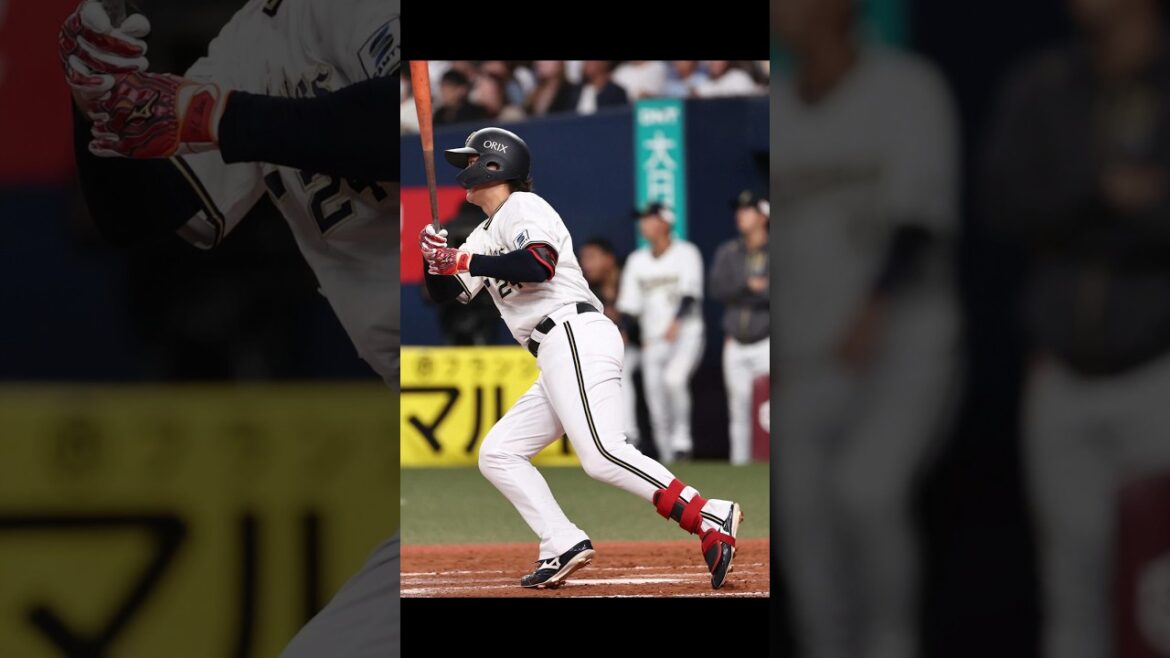 【復活のサヨナラ打】オリックス・バファローズ 紅林弘太郎選手 書道アート #shorts