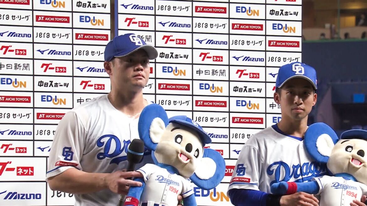 4/2 巨人戦 ヒーロー＆監督インタビュー 細川選手・田中選手・立浪監督