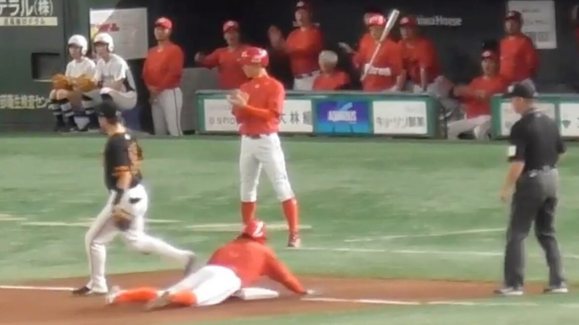 赤忍者2号矢野雅哉が躍動中！打って走って機動力野球で1点もぎ取る！2024年4月14日