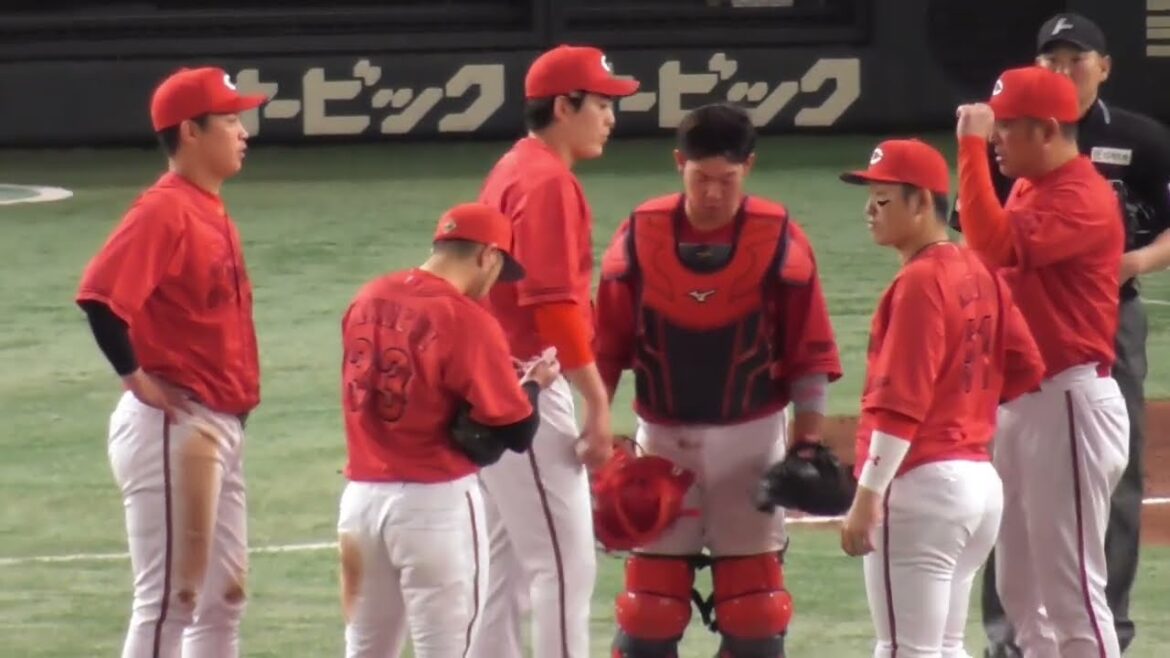 新井監督、投手交代のタイミングを見失う？九里亜蓮を引っ張り一挙6失点！2024年4月12日