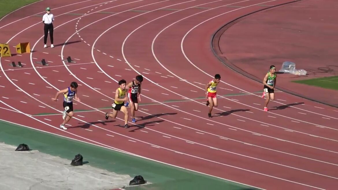 20240413160207宮崎県記録会一高男100m22組 牧野 太一2/宮崎(大淀中)12"43
