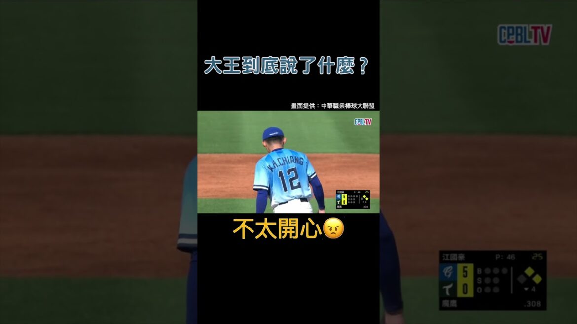 王柏融到底說了些什麼？ #中華職棒 #王柏融 #台鋼雄鷹