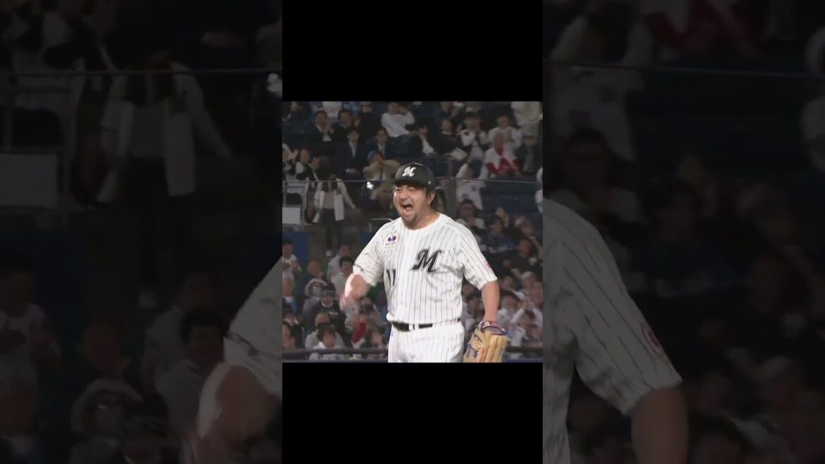 【つなぐ想い】気迫の投球で完璧な火消し！#chibalotte #澤村拓一