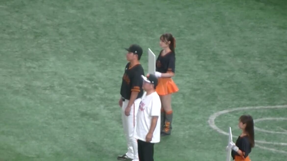 台湾地震の義援金を送るジャイアンツ【 読売ジャイアンツ対 広島カープ2024年4月13日】