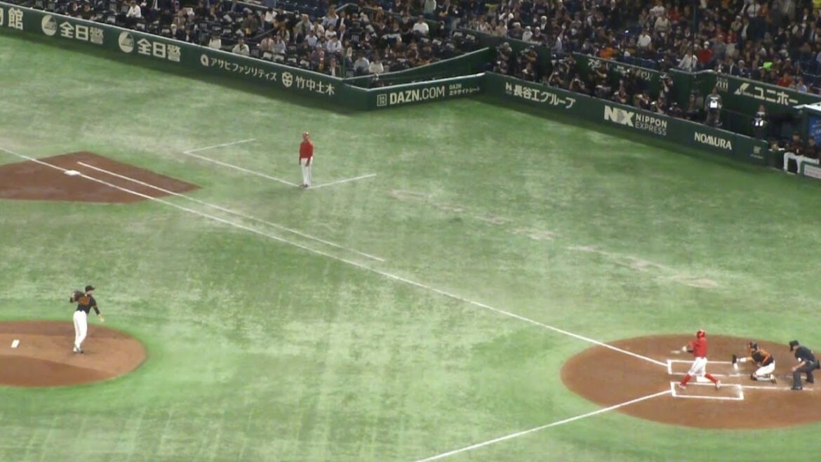 広島 菊池涼介 タイムリーヒット　巨人 vs 広島　2024年4月12日(金)