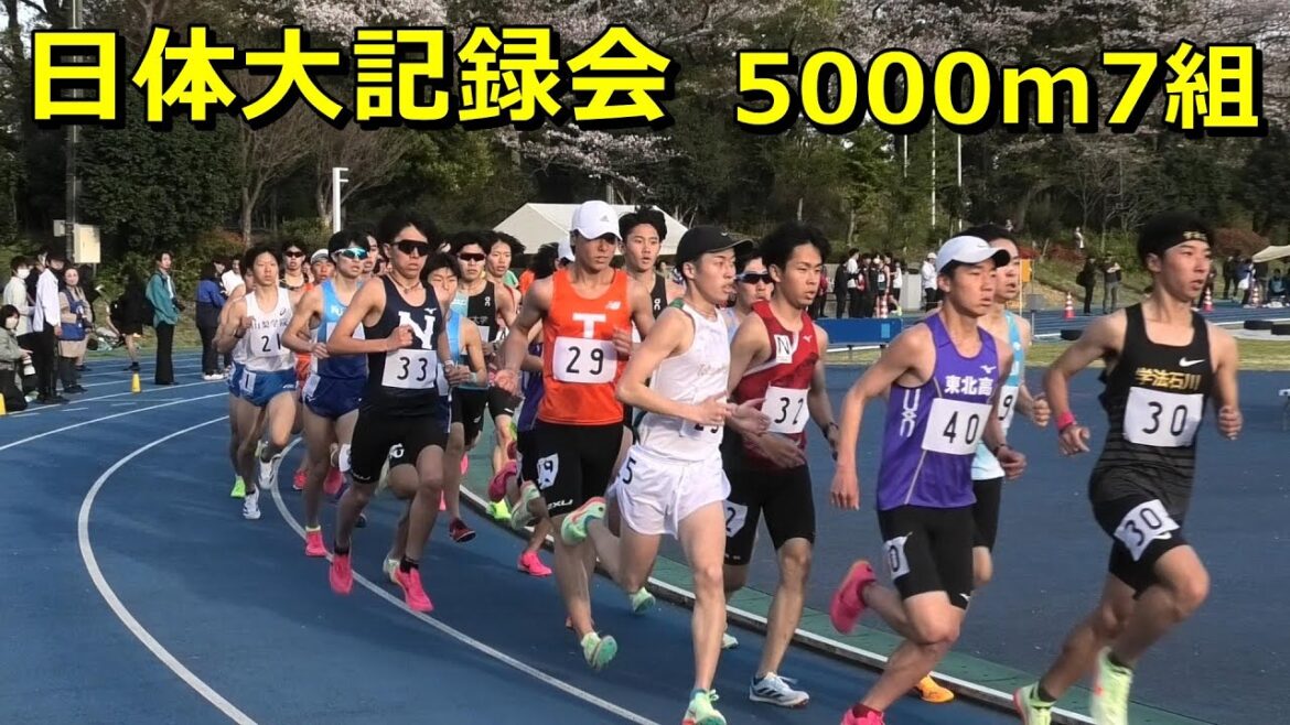 [日体大記録会]5000m7組