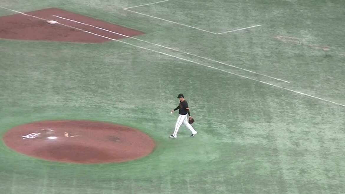 久保修を三振にとる大勢【 読売ジャイアンツ対 広島カープ2024年4月13日】