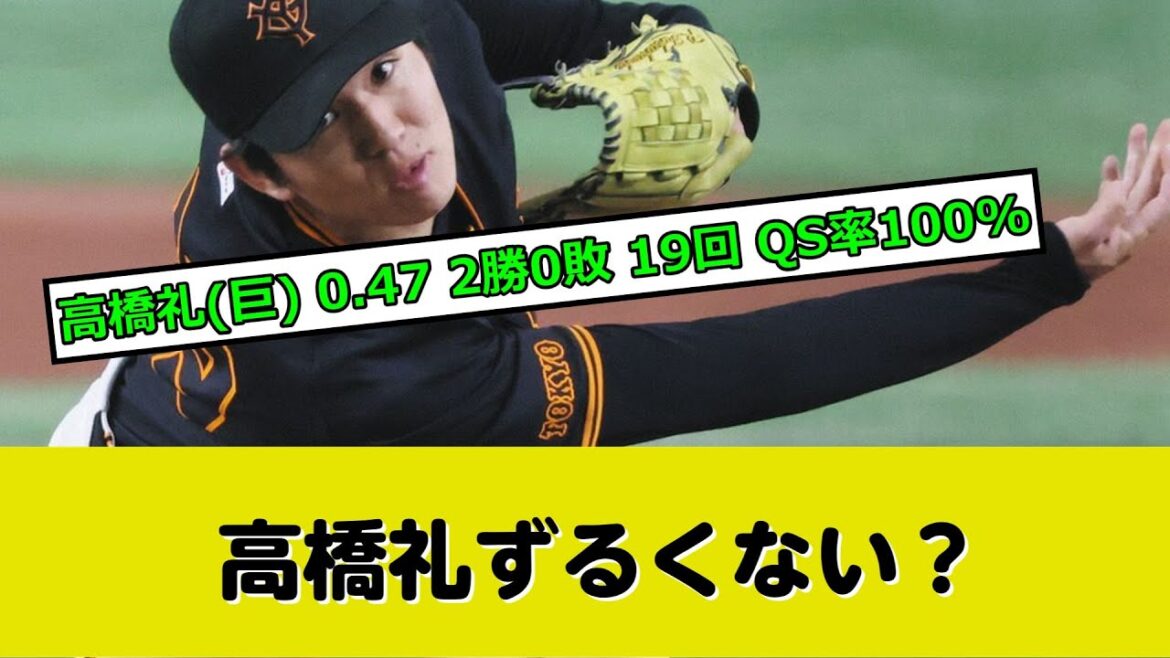 巨人・高橋礼、球団変わったらコントロール良くなってるw
