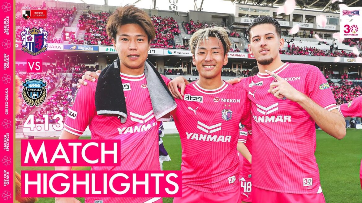 【2024.4.13(土)川崎フロンターレ戦ハイライト】