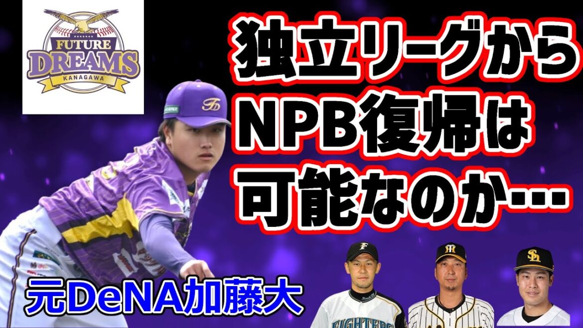 【元ベイスターズ】独立リーグからNPB復帰は可能なのか、加藤大をケースにして過去の事例を元に考える【神奈川FD】