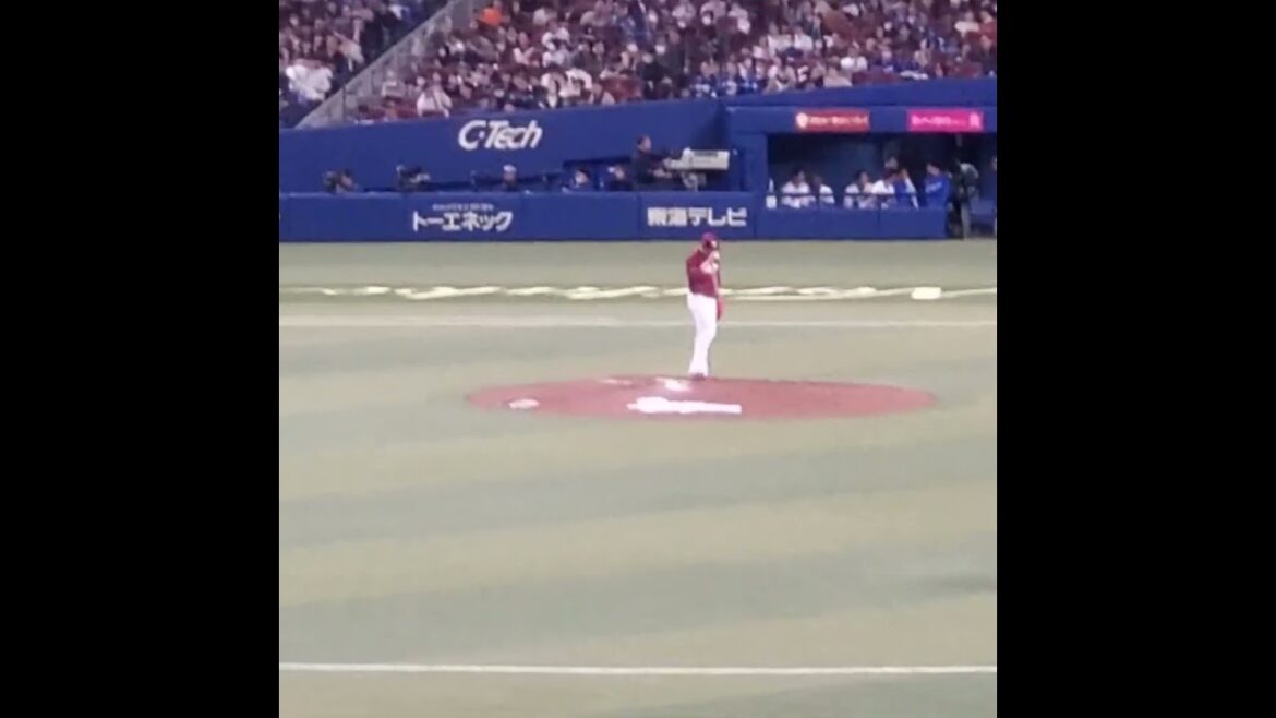 20240320　台湾代表！宋家豪の投球練習　#shorts　東北楽天ｺﾞｰﾙﾃﾞﾝｲｰｸﾞﾙｽ　8回ｳﾗ@ﾊﾞﾝﾃﾘﾝﾄﾞｰﾑ ﾅｺﾞﾔ･ﾚﾌﾄ外野 ﾅｺﾞﾔﾄﾞｰﾑ ｵｰﾌﾟﾝ戦