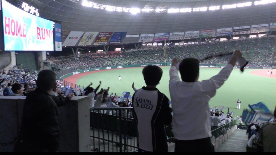 中村剛也今季１号　起死回生の9回同点アーチを描く【2024.4.10 ベルーナドーム】