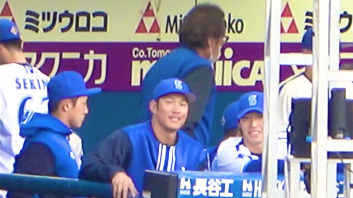 仲良すぎだろこの2人w 京田陽太と度会くん 横浜DeNAベイスターズ 2024/4/12