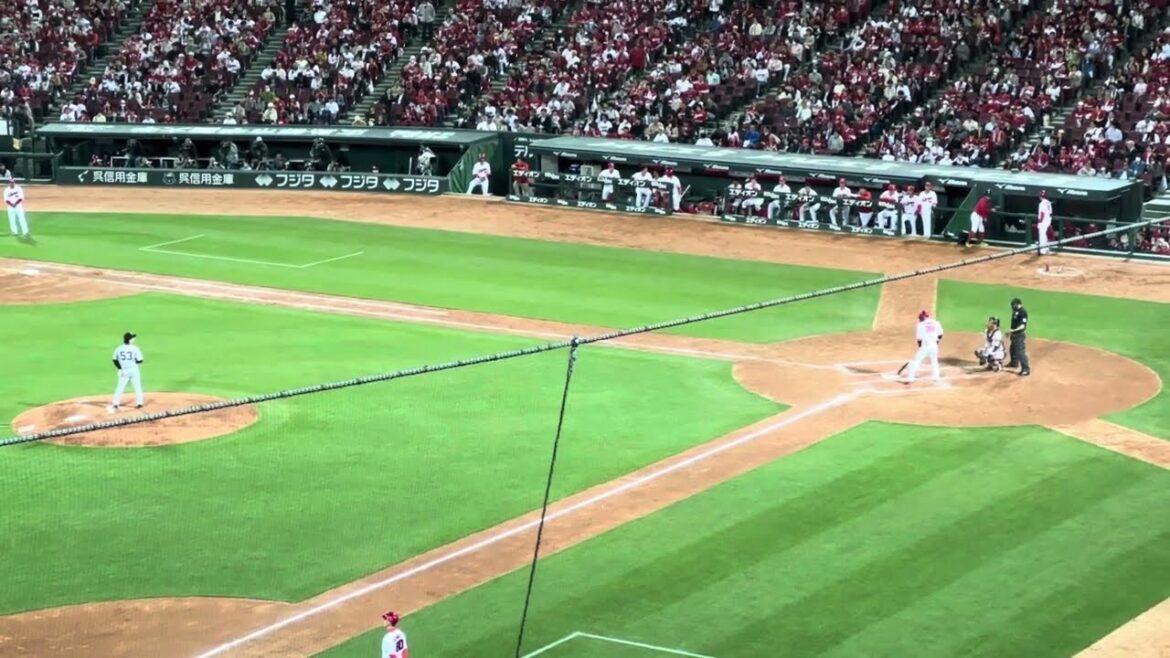 おめでとう！【広島カープ】二俣翔一選手、プロ入り初ヒットの瞬間！