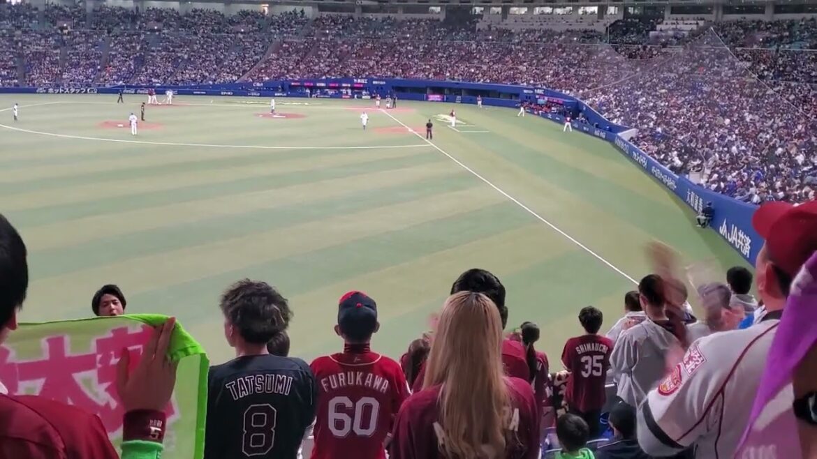 20240320　さあ魅せろ♪名曲の【茂木栄五郎 応援歌】東北楽天ｺﾞｰﾙﾃﾞﾝｲｰｸﾞﾙｽ　5回表@ﾊﾞﾝﾃﾘﾝﾄﾞｰﾑ ﾅｺﾞﾔ･ﾚﾌﾄ外野 ﾅｺﾞﾔﾄﾞｰﾑ ｵｰﾌﾟﾝ戦