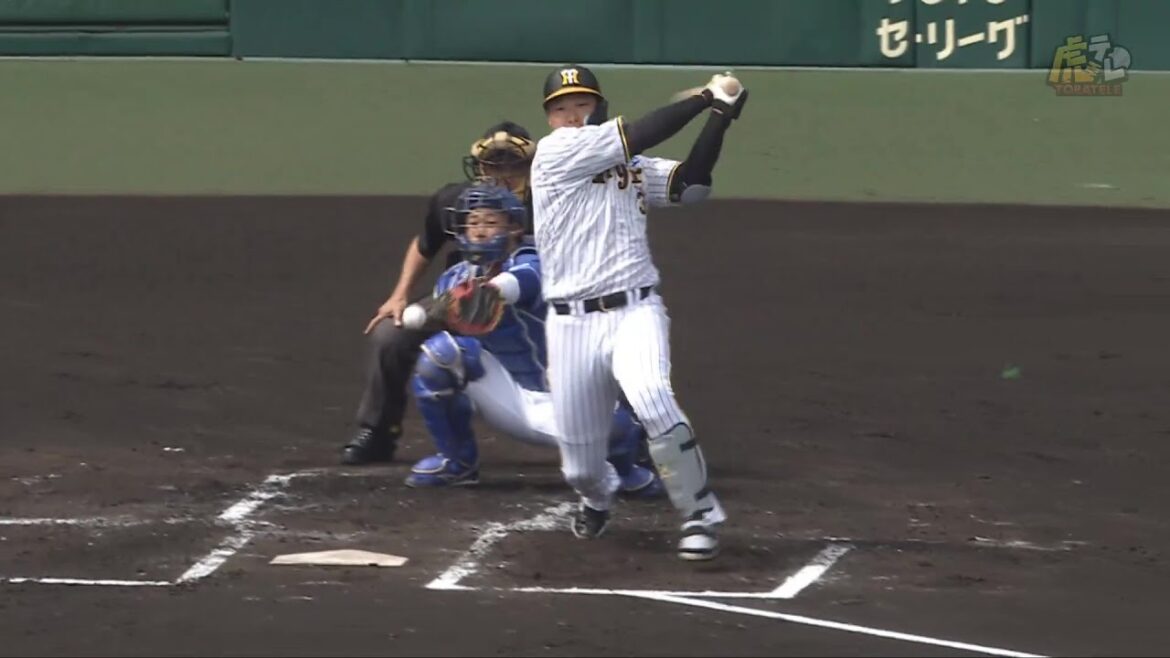 【適時打】1回裏、 #大山悠輔 選手がセンタータイムリーヒット！4番のバットで先制！【2024/4/20Ｔ－Ｄ】