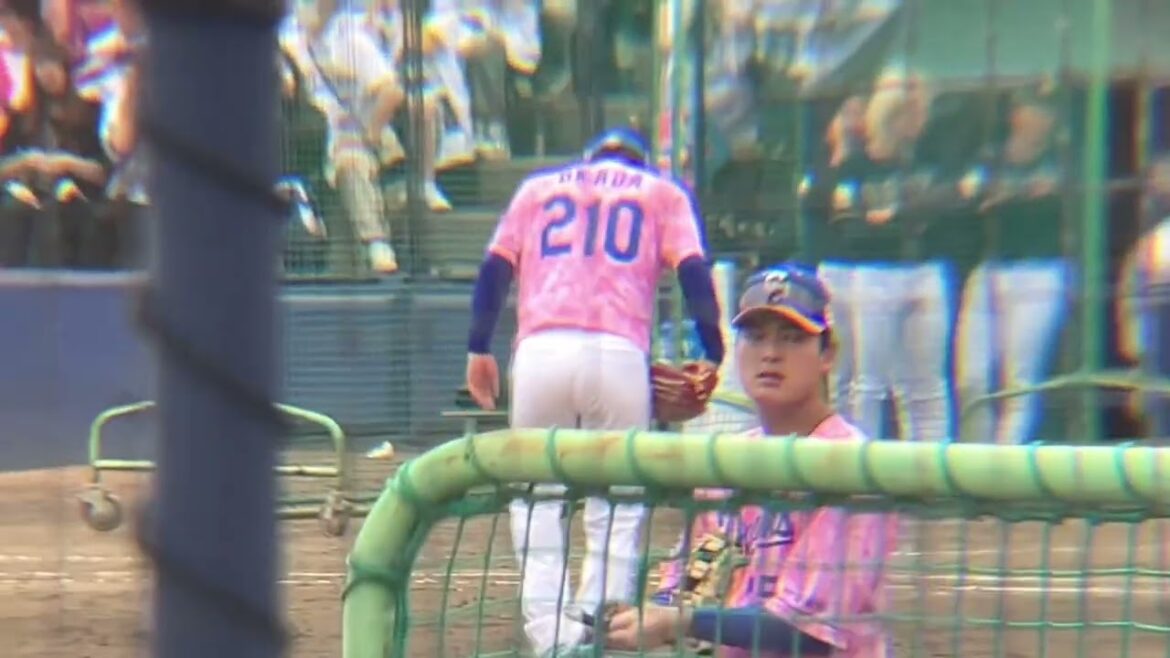 ファーム 岡田俊哉 復帰登板 大歓声を浴び９回のマウンドへ(2024/4/20)