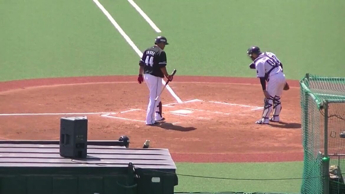 高卒ルーキー寺地隆成バントで井上晴哉の場面【ヤクルトスワローズ対 千葉ロッテマリーンズ イースタン2024年4月19日】