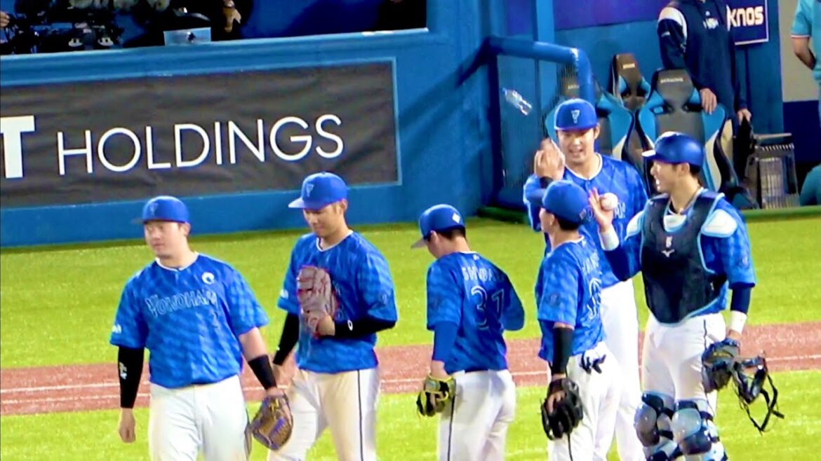 京田陽太のバースデータイムリーなど7得点！ 森原康平が三者凡退できっちり抑えてベイスターズ勝利の瞬間！ 横浜DeNAベイスターズ 2024/4/20