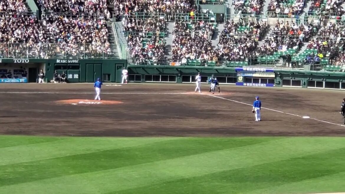 20240302　ｷﾀｷｭｳで【柳町達 応援歌】福岡ｿﾌﾄﾊﾞﾝｸﾎｰｸｽ@北九州市民球場･外野ﾚﾌﾄ ｵｰﾌﾟﾝ戦