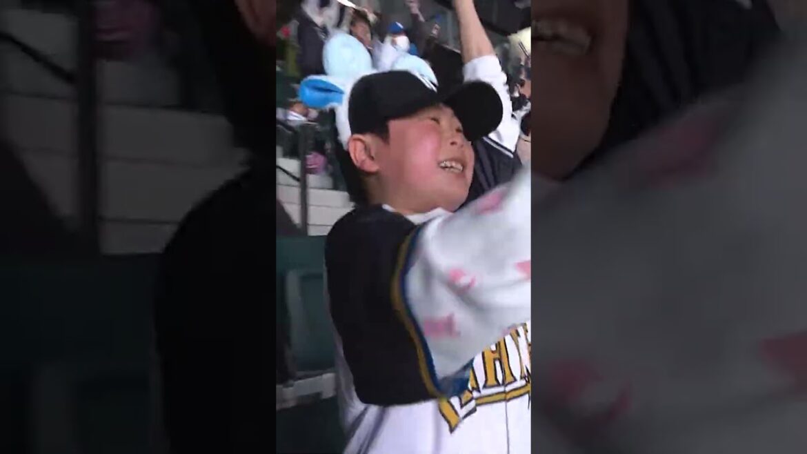 【エスコンフィールドHOKKAIDO1周年シリーズ】VS.千葉ロッテマリーンズ4月21日#shorts