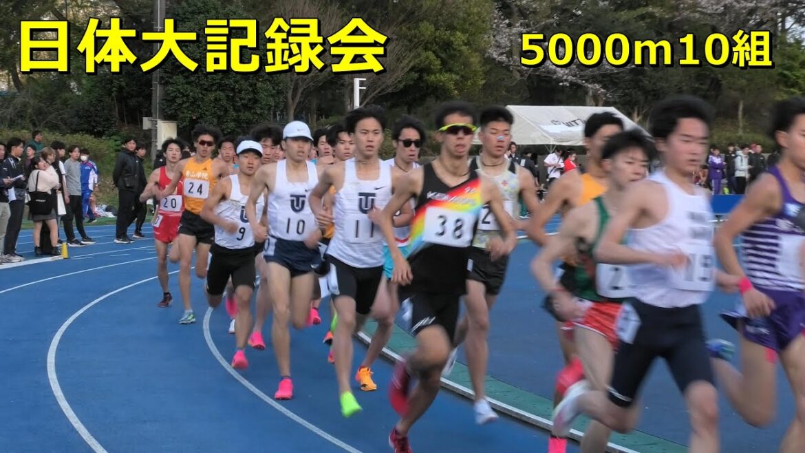 [日体大記録会]5000m10組 石田洸介復調13分台！