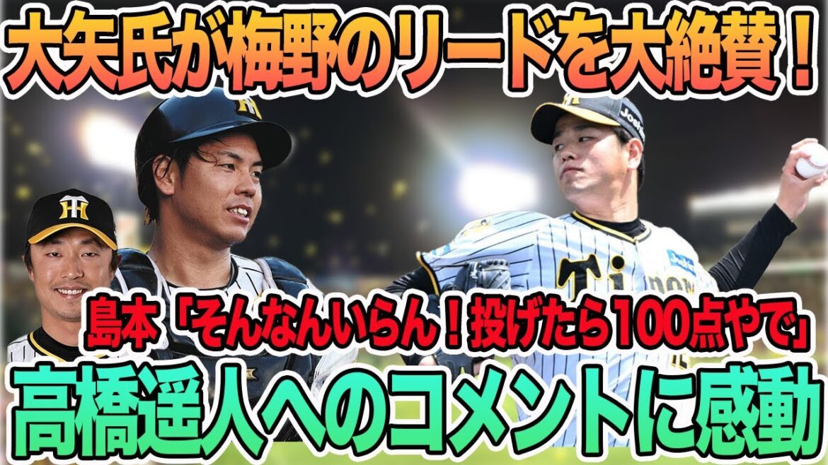 【感動！高橋遥人復活に対するチームメイトの言葉】大矢氏、亀山氏が梅野のリードを大絶賛！　　＃阪神　＃阪神タイガース　#高橋遥人