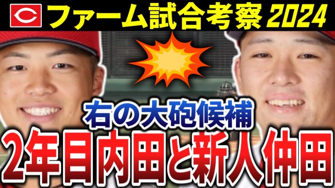 【最新/広島カープ2軍考察】右の大砲候補ルーキー仲田がデビュー【2024】