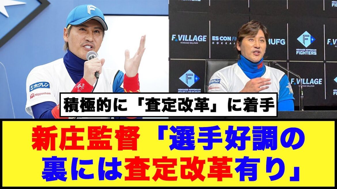 【日本ハム】新庄監督「査定改革は選手をやる気にさせる」【日本ハム反応集】【ネットの反応】#日本ハムファイターズ #新庄監督 #プロ野球