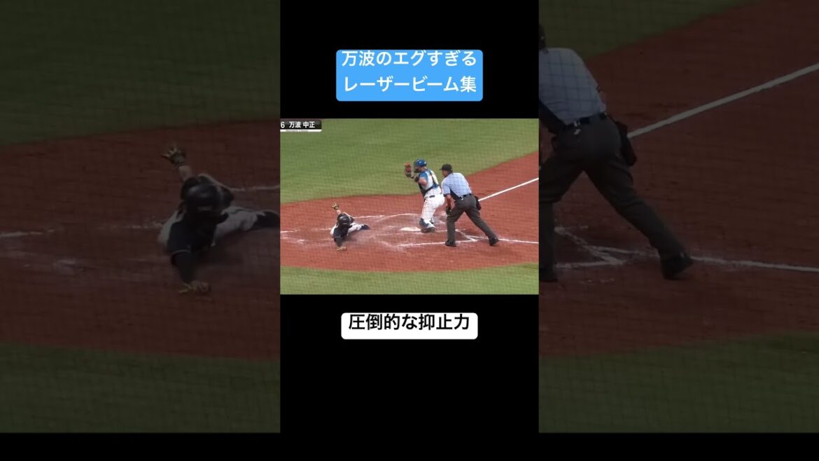 万波中正のエグすぎるレーザービーム集 #shorts