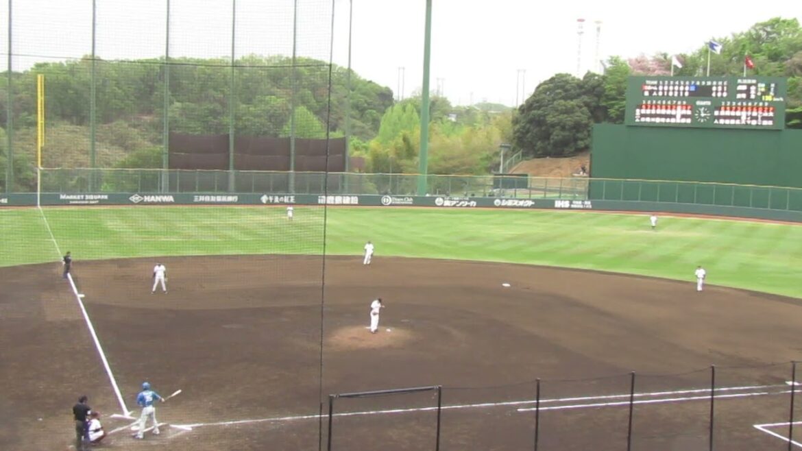 福田光輝を反応許さない見逃し三振にとる大江竜聖＜読売ジャイアンツ 対 日本ハムファイターズ 2024年4月18日＞