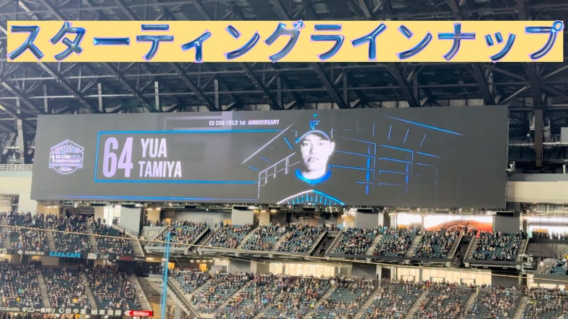 【20240420】スターティングラインナップ