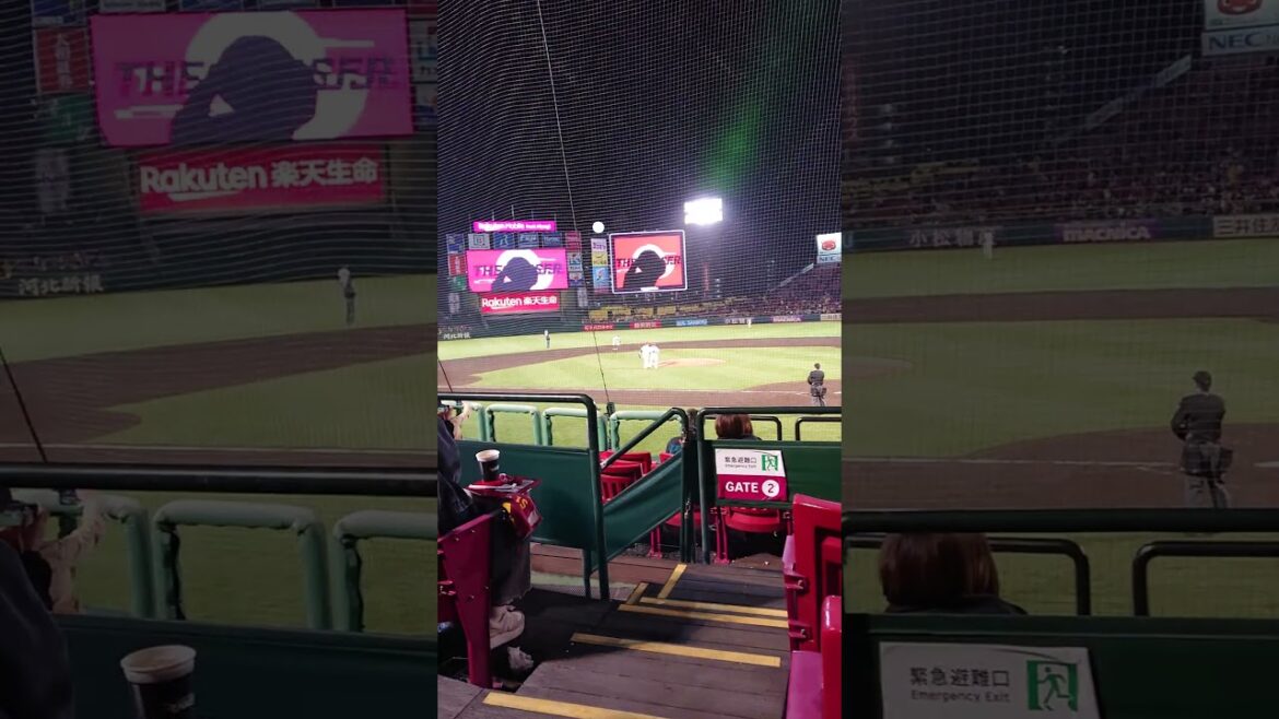 【則本投手】ド派手な登場