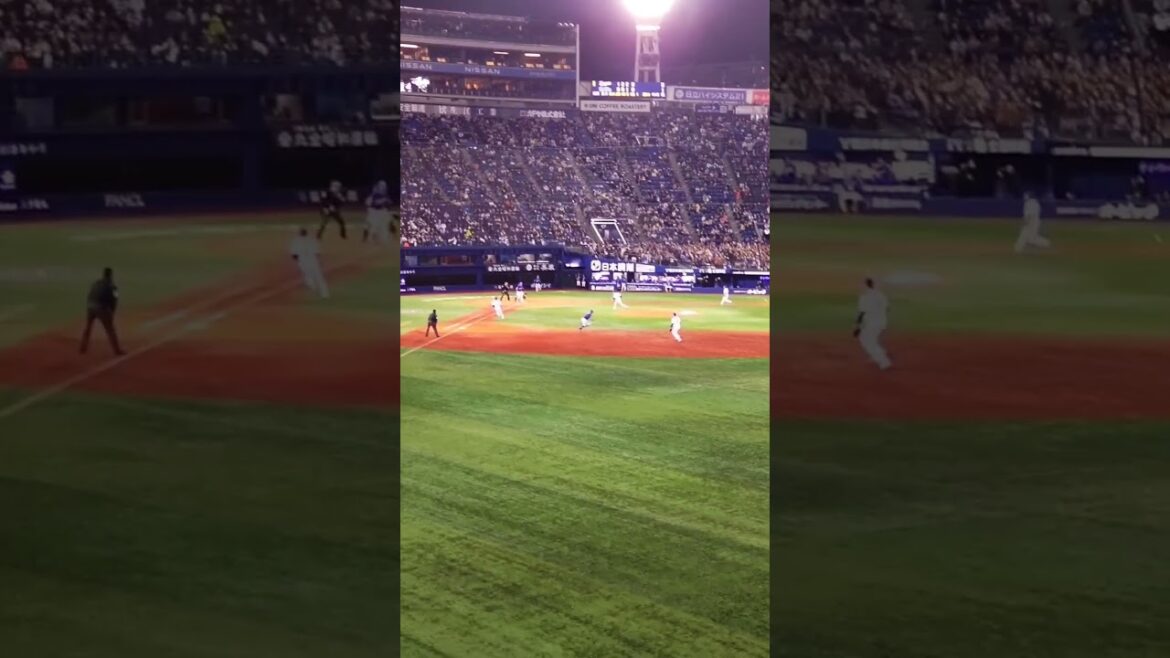 20240410 中川颯、２イニング目、相手飛び出して終了！！