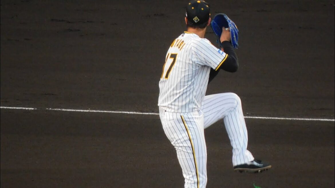 【今季初勝利へ】青柳晃洋 木浪のファインプレーにも助けられ 6回無失点の力投!!