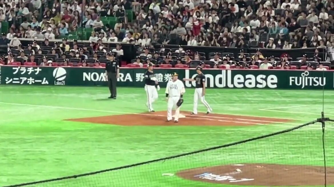 2024.04.21　ソフトバンクｖｓオリックス　頓宮選手　勝ち越しタイムリーヒット！　PayPayドーム