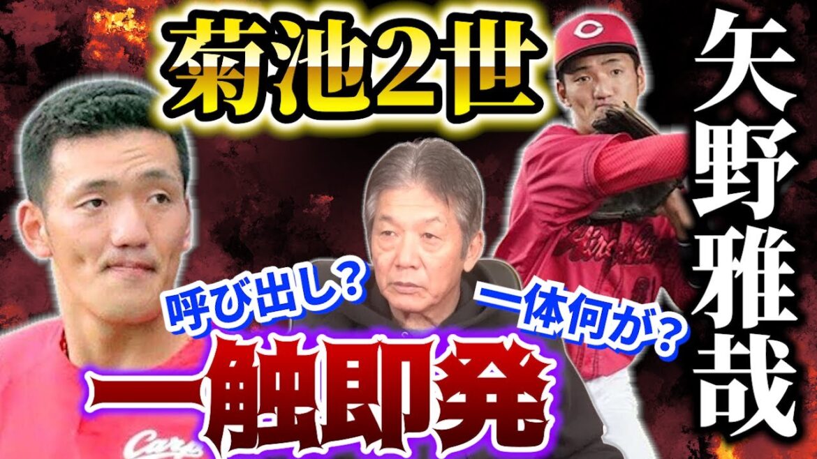 【菊池2世】守備が抜群の矢野選手がヤクルトの某選手と一触即発！呼び出し？一体何が？あれ…この話どこかで聞いた事ありませんか？【高橋慶彦】【広島東洋カープ】【プロ野球OB】