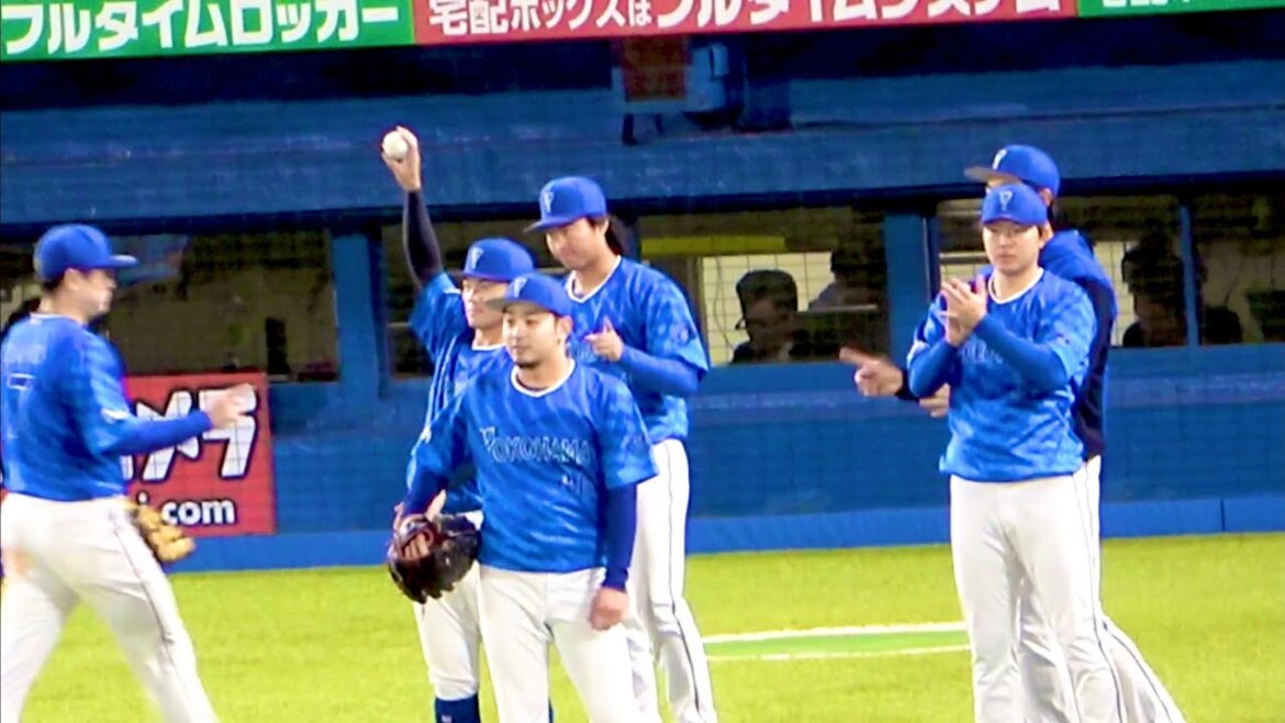 石川達也、ゲッツーで見事な火消し！ 横浜DeNAベイスターズ 2024/4/20