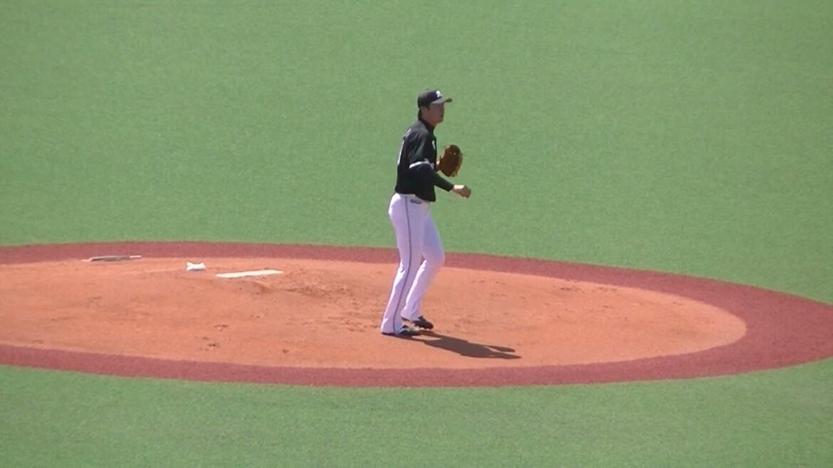 マリーンズ二木康太2024年投球フォーム【ヤクルトスワローズ対 千葉ロッテマリーンズ イースタン2024年4月19日】