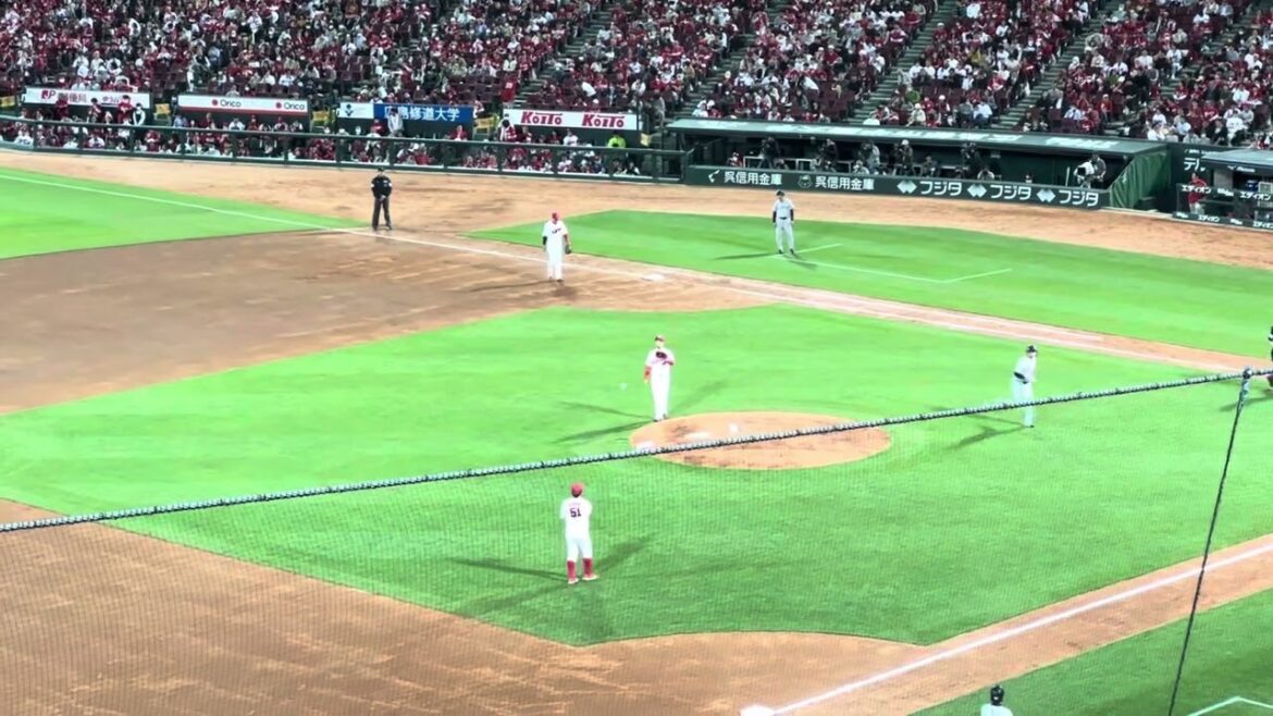 島内颯太郎の6球（2024/04/19）広島カープ対読売ジャイアンツ